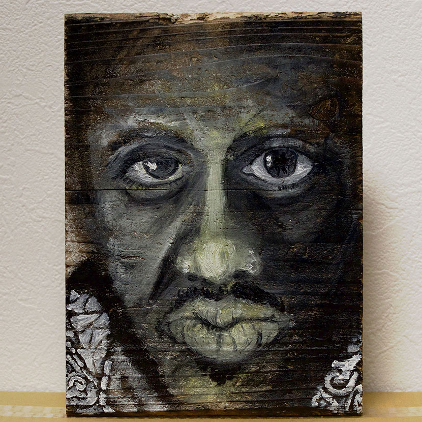 The man the glass eye