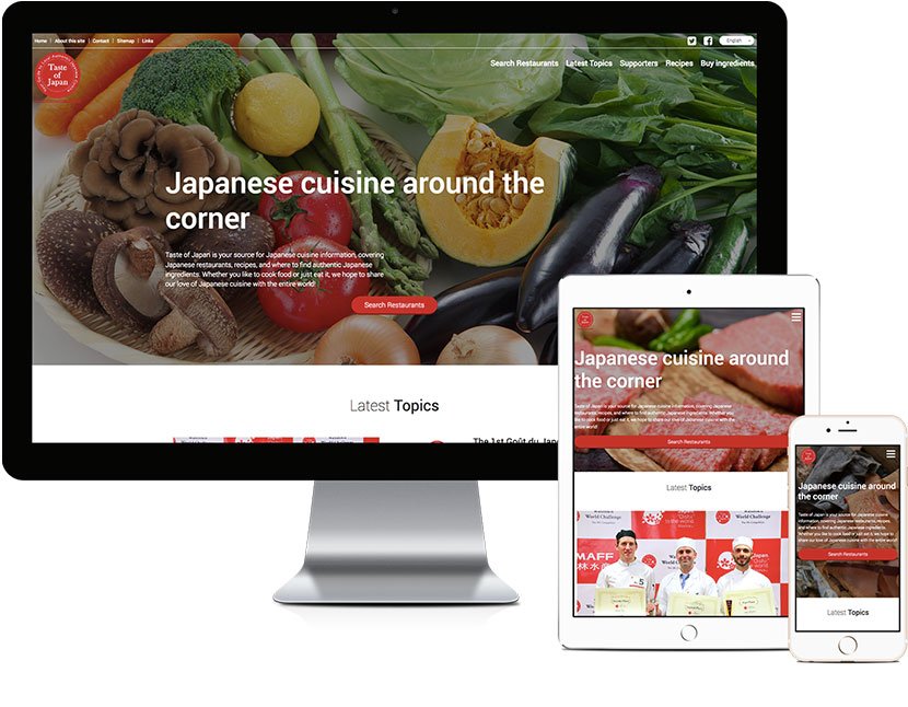 Taste of Japan Official Website